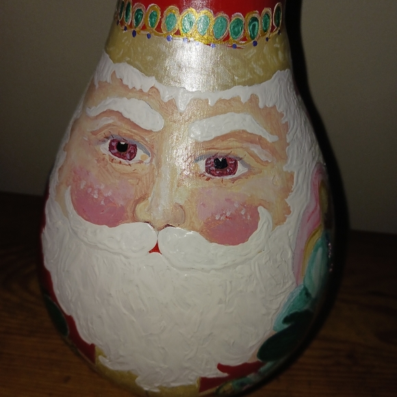 Beautiful decorative Christmas gourd - Picture 5 of 5